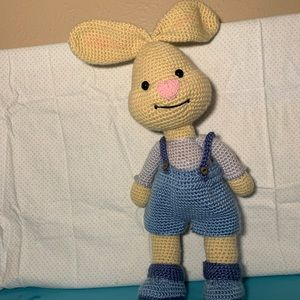 Amigurumi (hand crochet) Easter rabbit